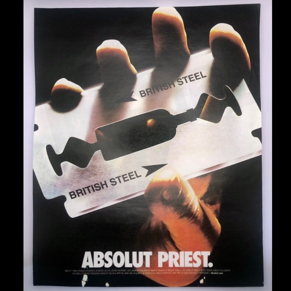 🟢[Absolut Vodka] ABSOLUT PRIEST Original 2001 Vintage Magazine Advertisement - Picture 3 of 10